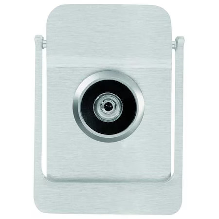 Rockwood 614V.26D Door Knocker W/Viewer, Satin Chrome