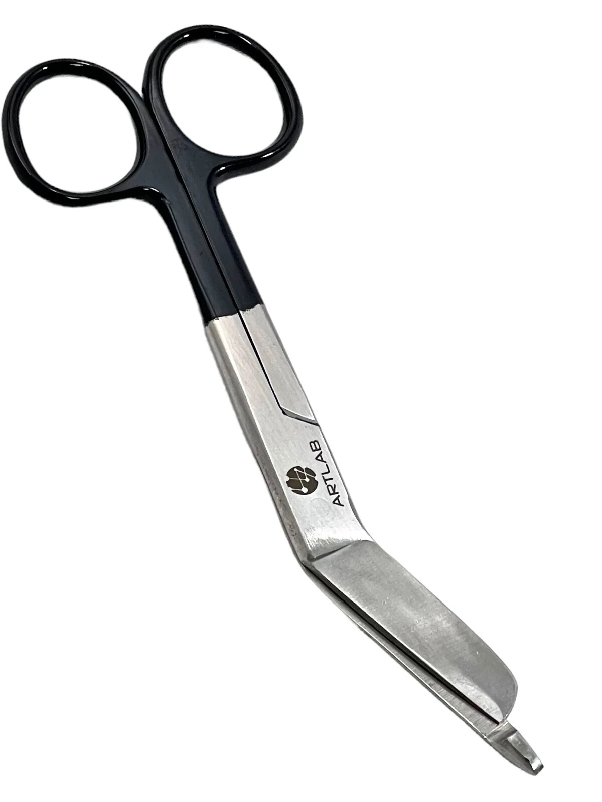 LISTER BANDAGE SCISSORS 5.5" Black Ring + Pink Ring Stainless Steel ( Set Of 2 )