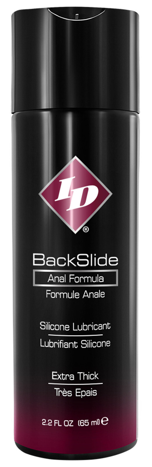 ID BackSlide Anal Formula Extra Thick Backdoor Silicone Based Lubricant