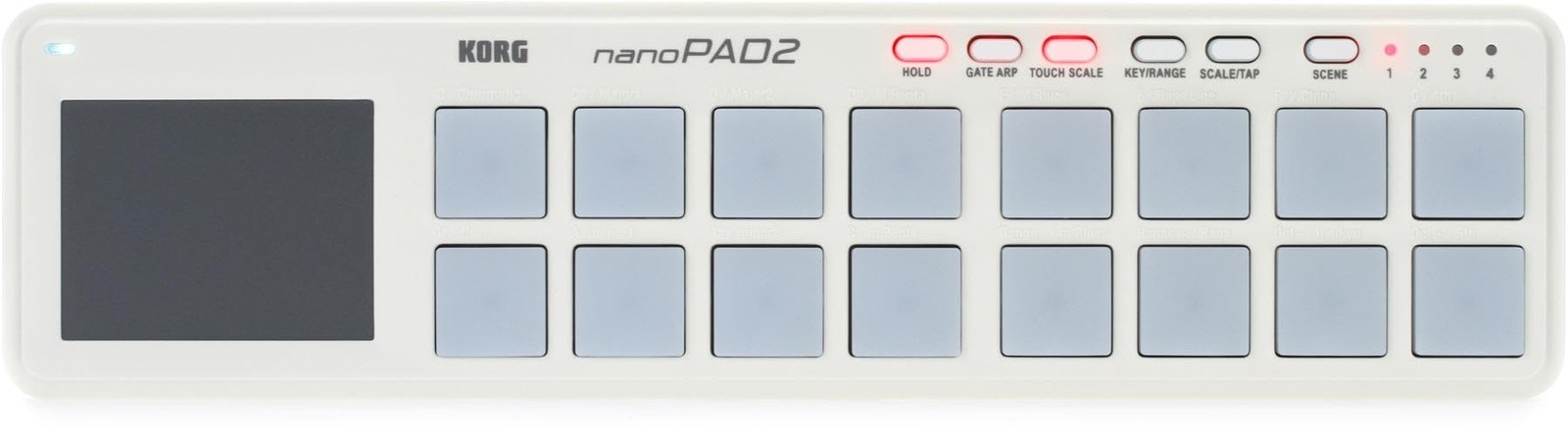 nanoPAD2 Slim-Line USB MIDI Pads - White
