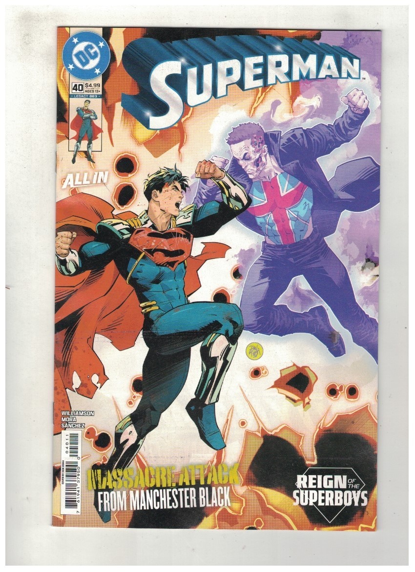 SUPERMAN #40- DAN MORA MAIN COVER - DC COMICS/2026