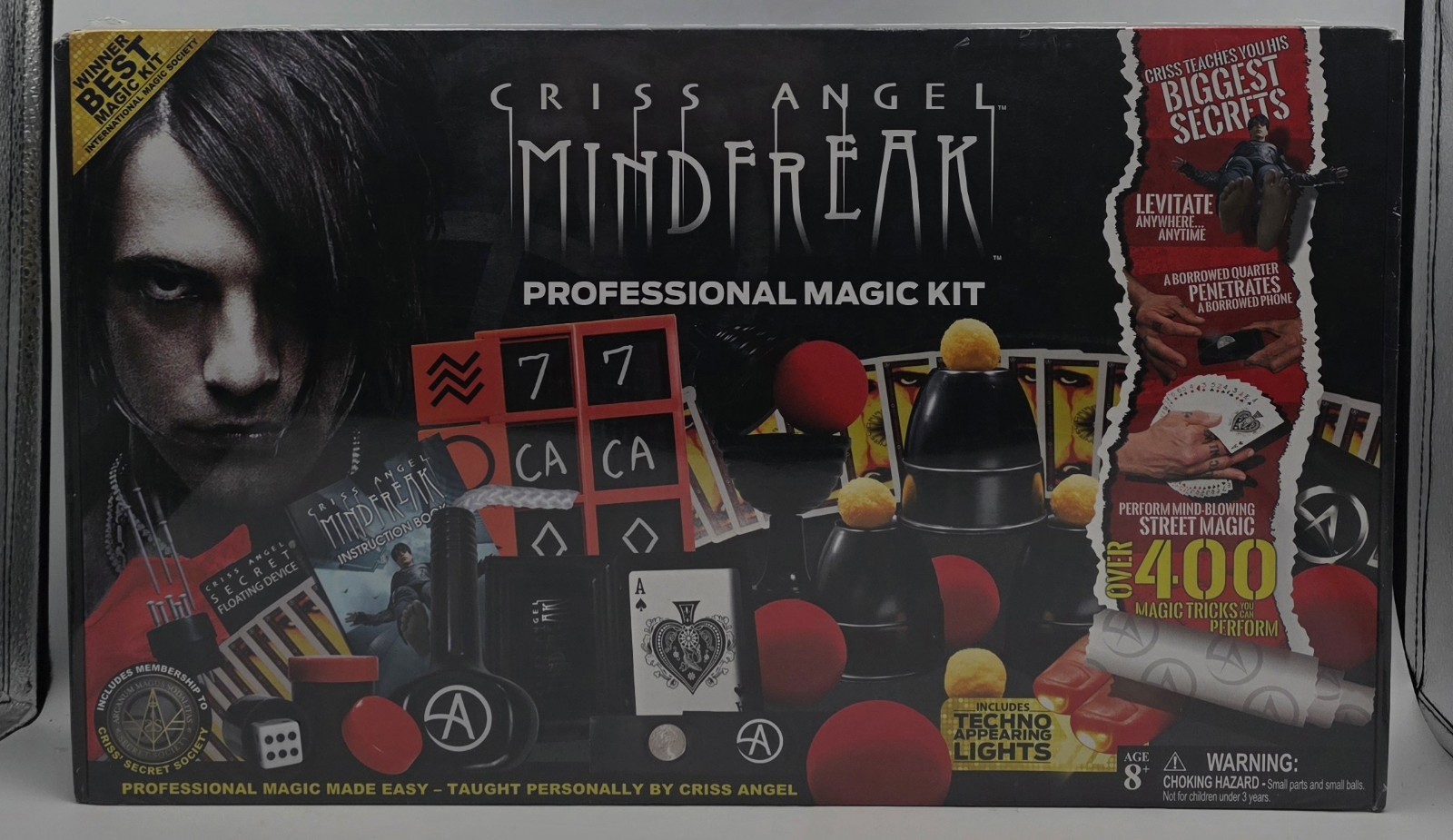 Criss Angel MINDFREAK Professional Magic Tricks Kit (Brand New | NIB | Sealed)