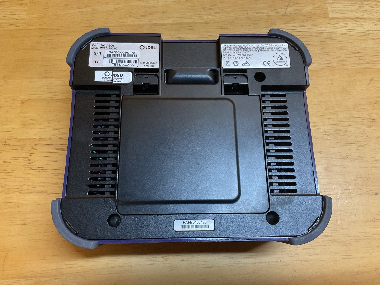 JDSU WFED-300AC WiFi Advisor Wireless LAN Analyzer