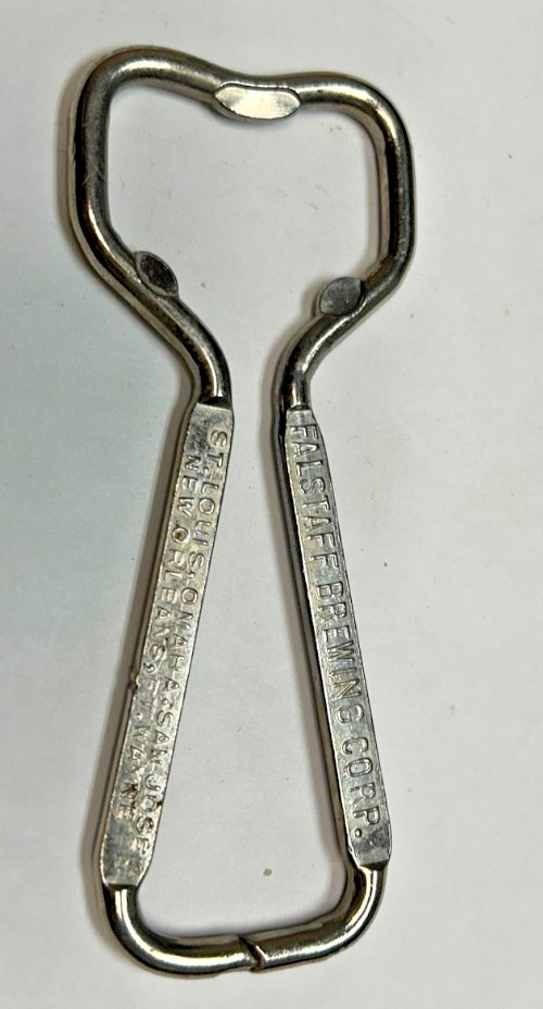 Falstaff Brewing Corp. Vintage Steel Wire Bottle Opener Beer Brewed 1903-2005