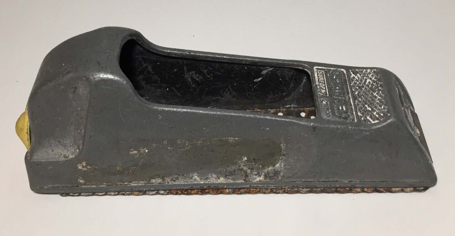 Stanley Surform Metal Plane Sander Sanding Cabinet Tool Drywall Planer 21-399