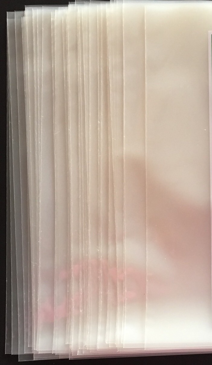 (50) 12" Outer Vinyl Record Sleeves - 4mil Polyethylene