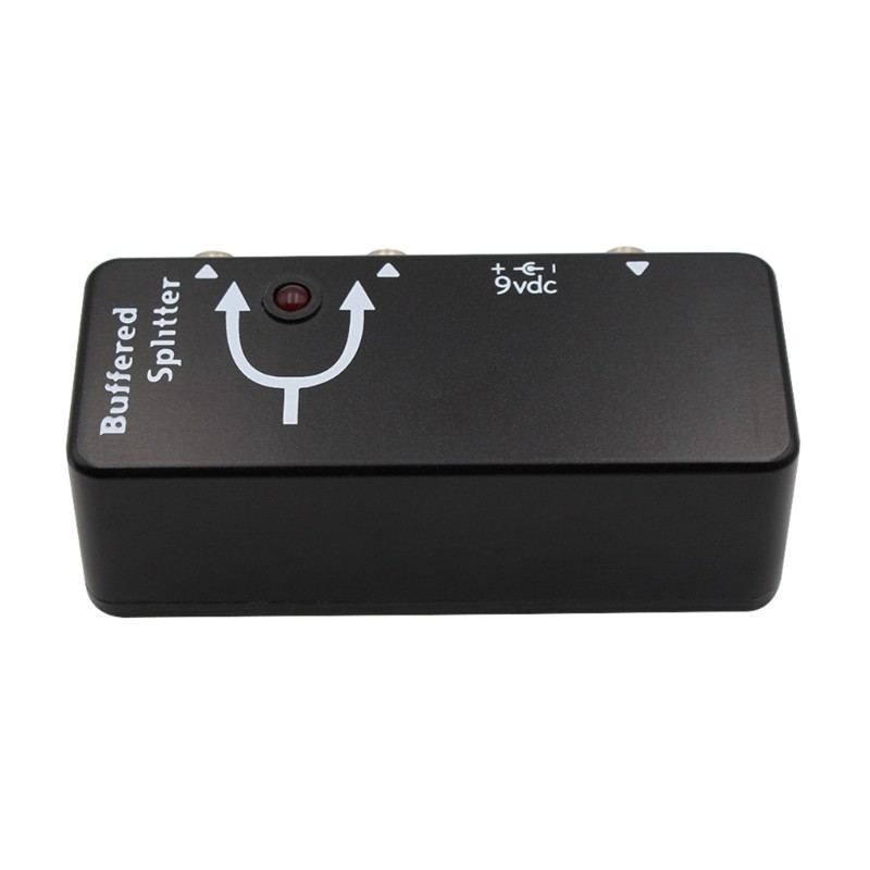 Double Amplifier Configurations Buffer Output Pedal Metal Texture for Guitar