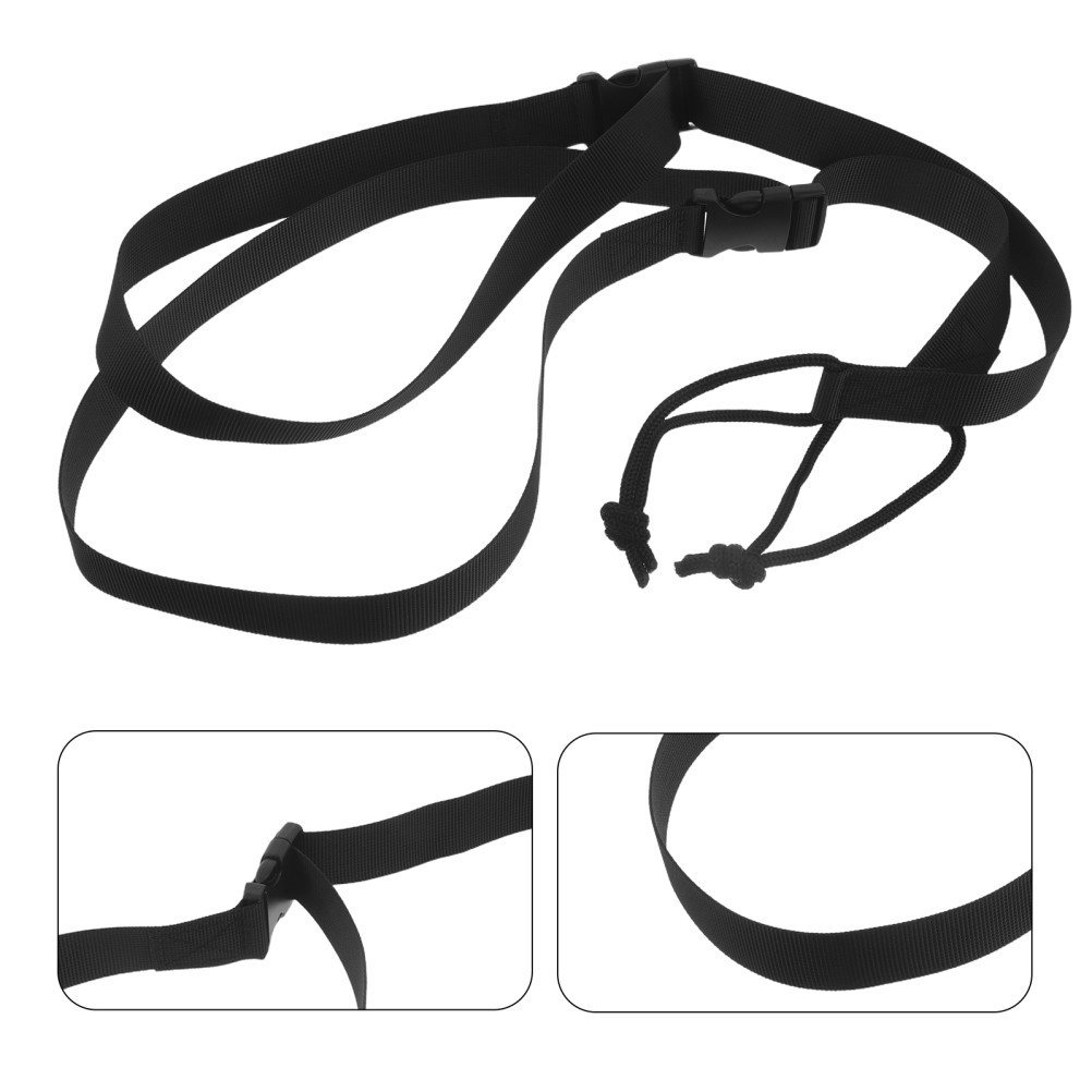 2 Pcs Snowboard Boot Straps Ski Shoulder Replacement Leash Holder