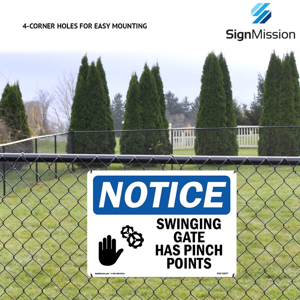 OSHA Danger Sign Caustic | Plastic Sign | Protect Your Business, Constructio...