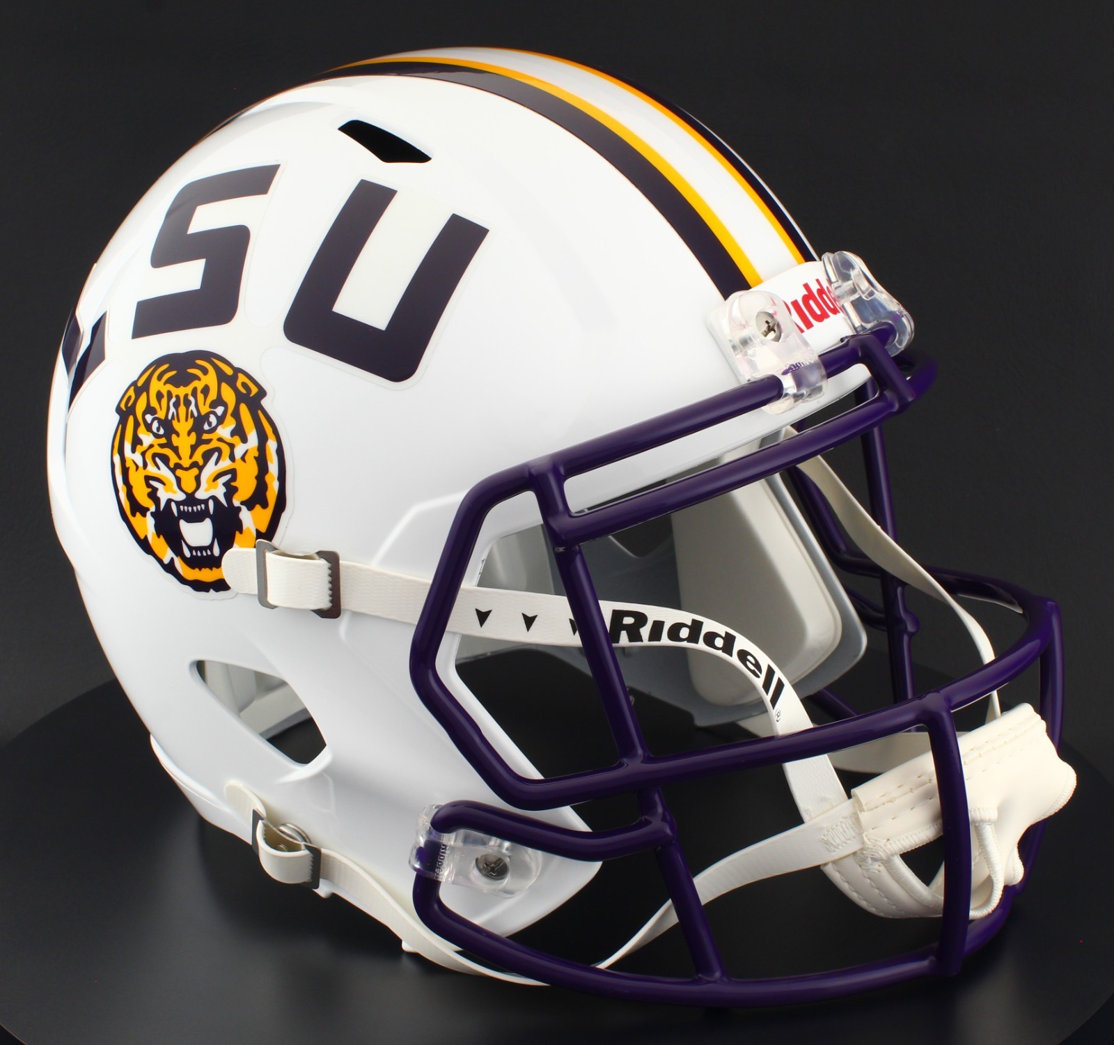 LSU Tigers Riddell Speed Full Size Replica NCAA Football Helmet