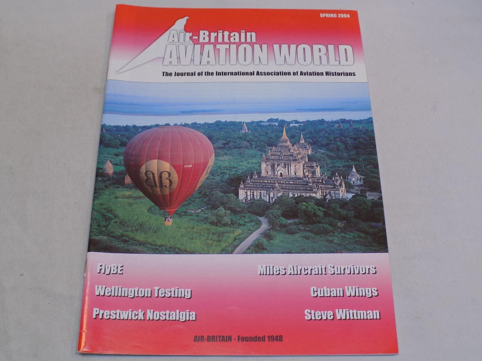 Air Britain Aviation World Magazine Spring 2004 FlyBe Wellington Prestwick Cuban