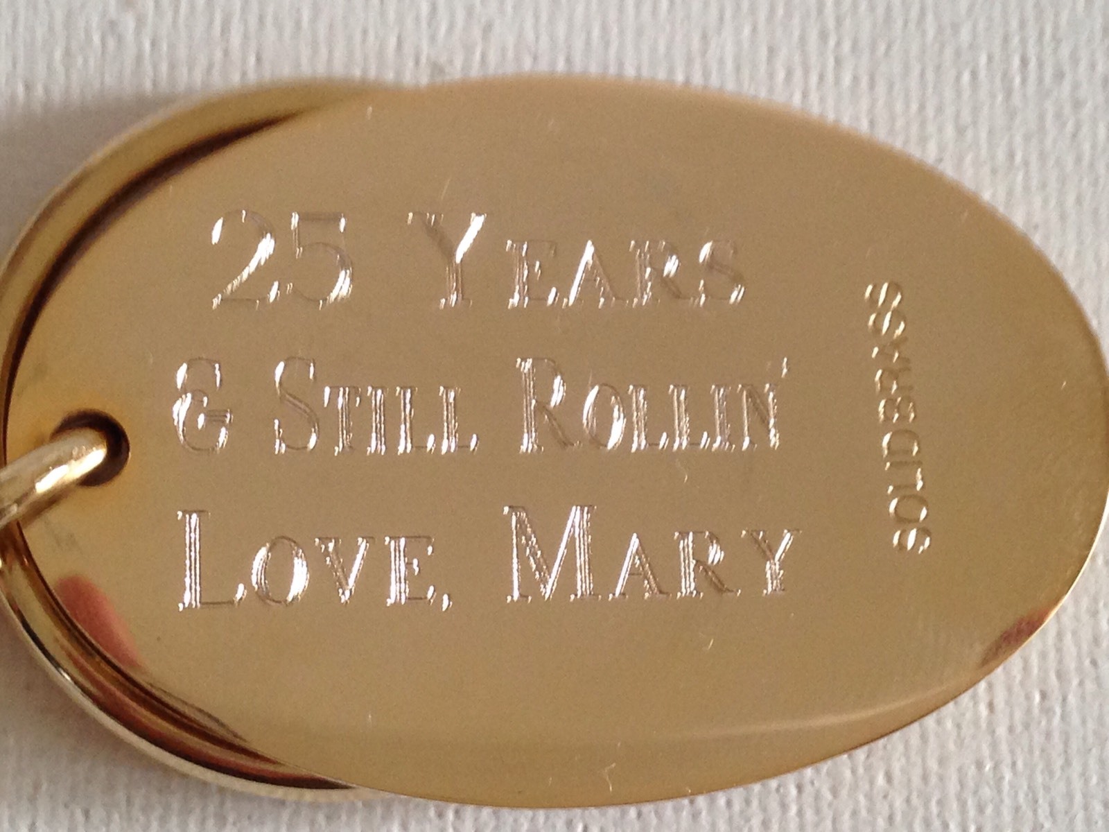 Chevrolet Astro Keychain Solid Brass Chevy key chain Personalized Free