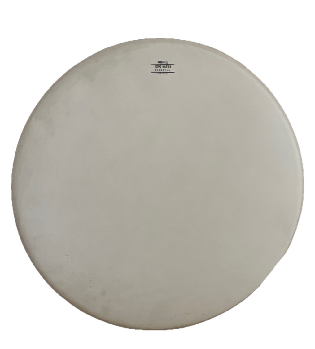 Vintage Remo Sound Master Coated 24” Bass Drum Head