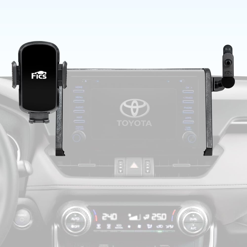 FICS Phone Holder for Fits 7 and 8 Display Monitor, Toyota RAV4 7"/8" Monitor