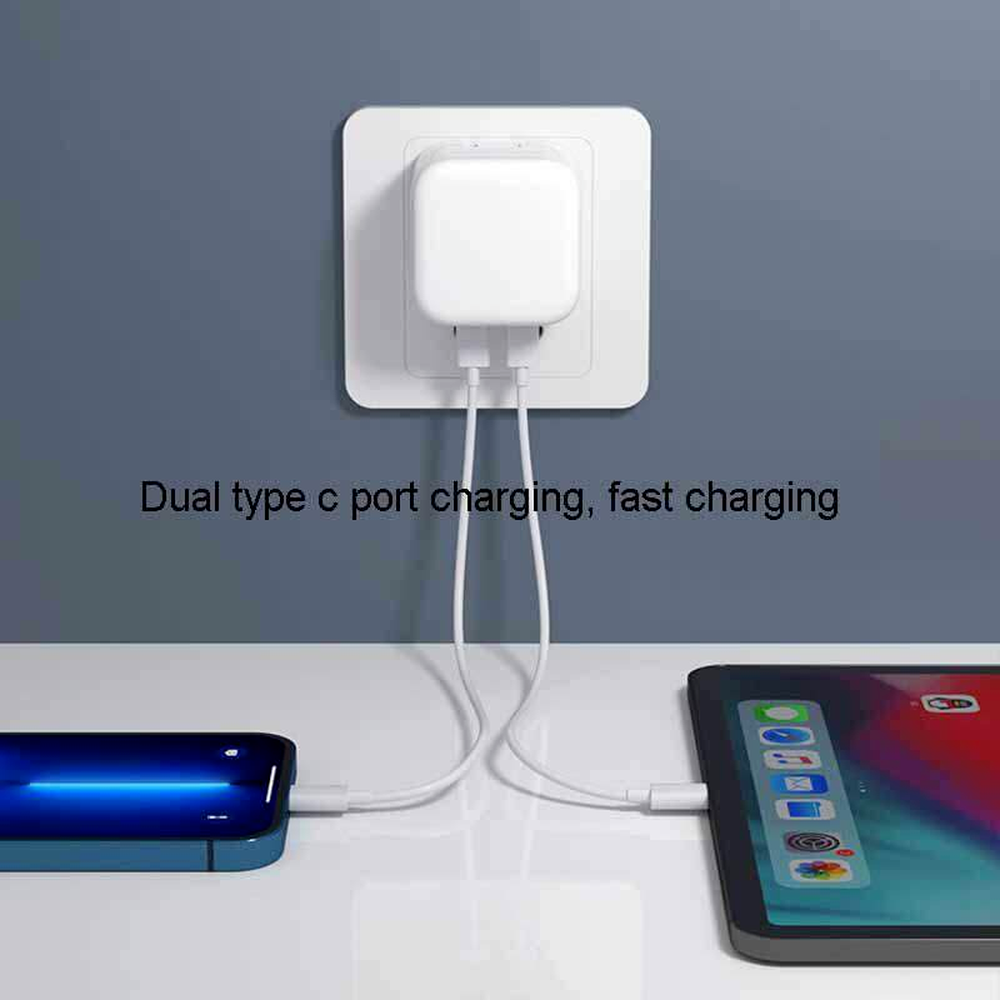 For iPhone 15 Pro Max Plus iPad Android 35W USB-C Fast Charger PD Type-C Cable