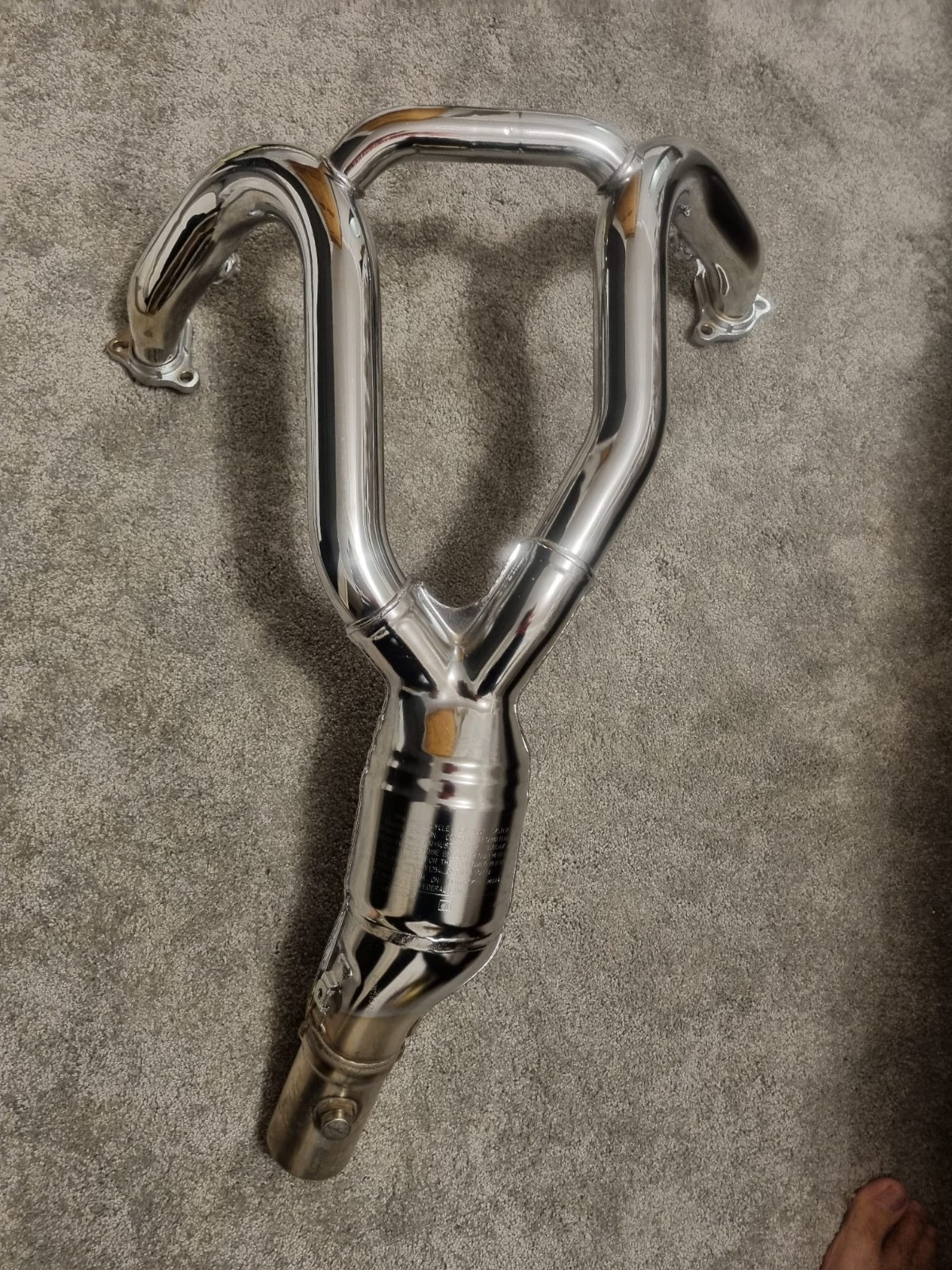 BMW 1250GS K50 K51 Exhaust Manifold Downpipe Chrome  18518559520 (New other)