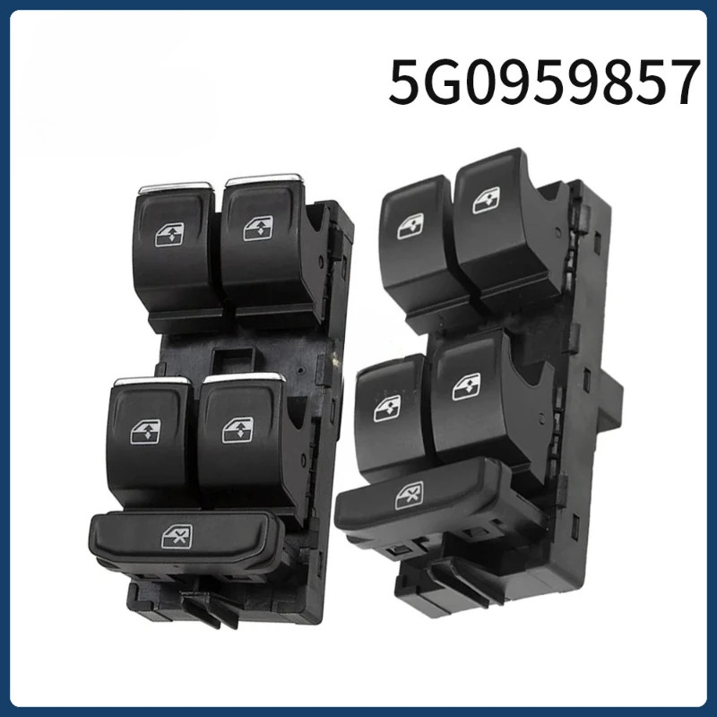 5G0959857D Master power Window Control Switch For VW Golf Passat For Seat Leon