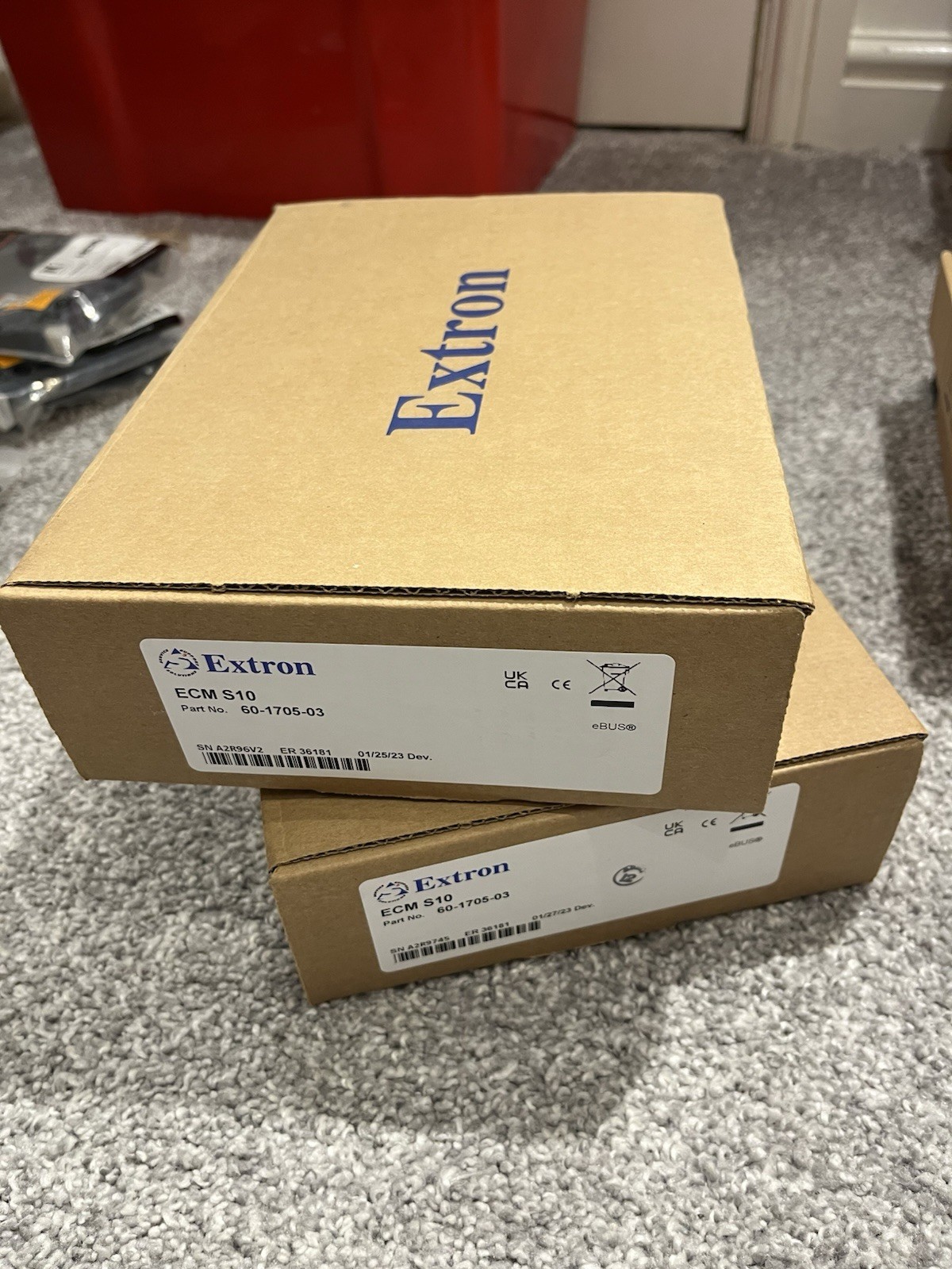 Extron 60-1705-03 ECM S10 Partition Sensor Set For EBUS Or Digital I/O New Boxed
