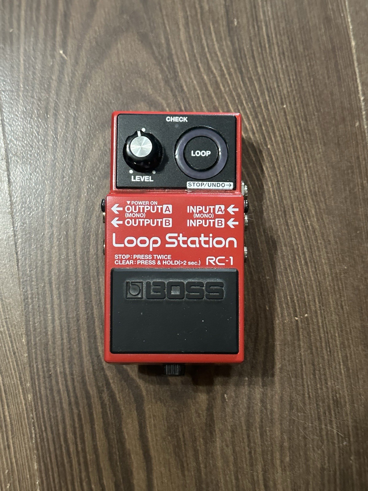 Boss RC-1 Loop Station + DC Power Supply