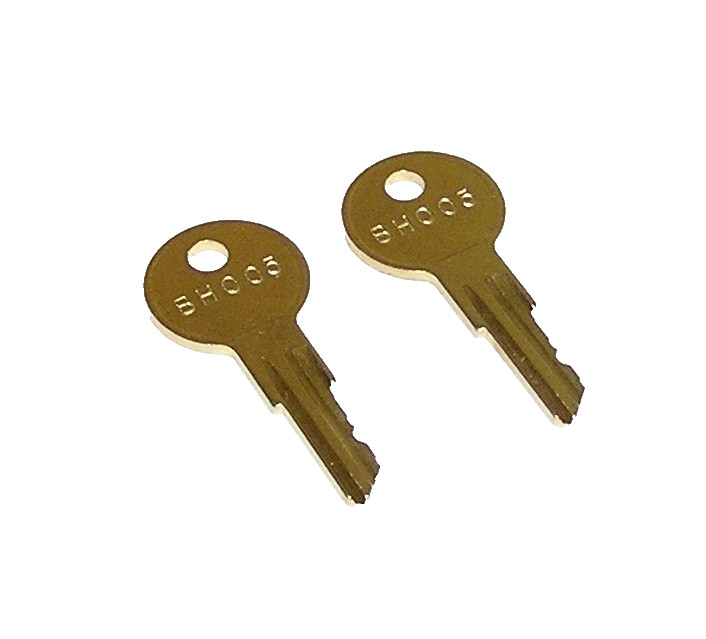 2 - BH005 Replacement Keys fit FireTech J L Industries Samson Equipment
