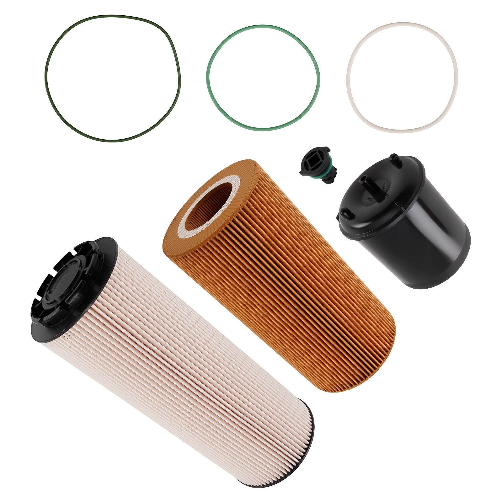 Engine Oil & Fuel Filter Kit for MX-13 EPA13 1948921 1922496 New 9061810086