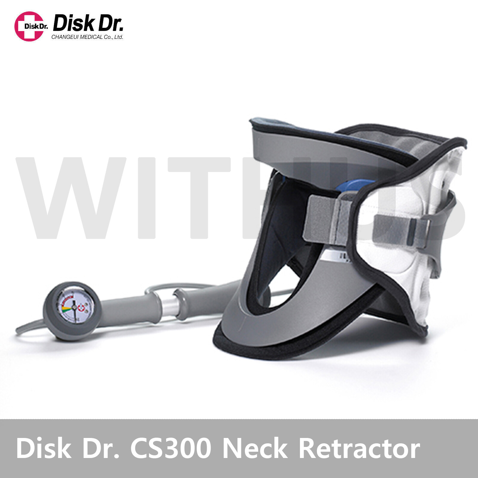 Disk Dr. CS300 Neck Pain Relief Air Traction Device (Air Injection Type)=