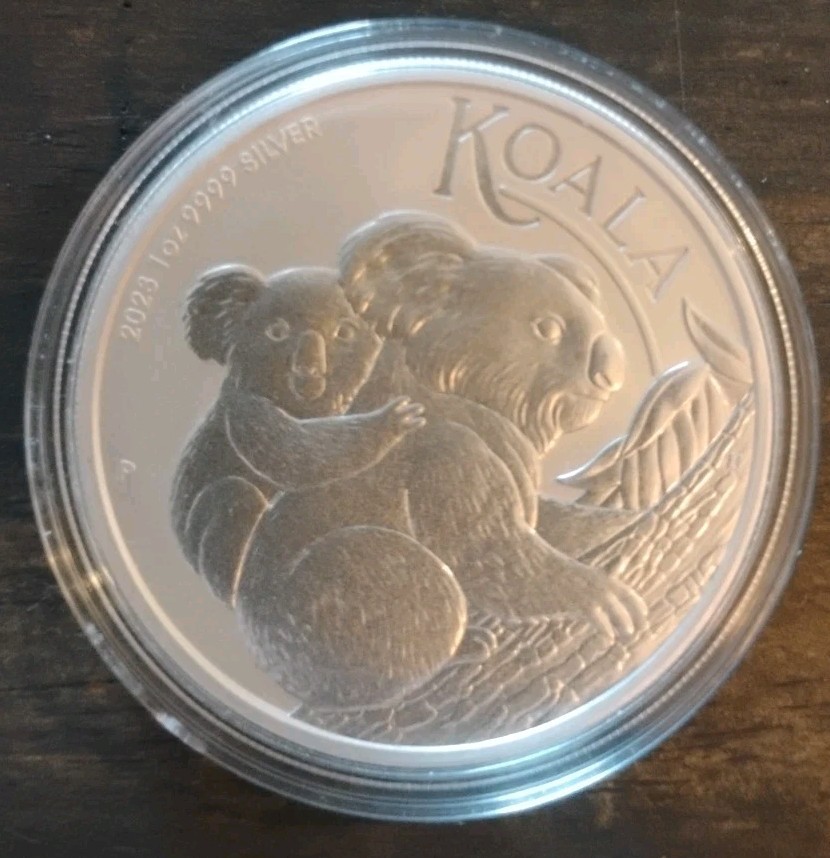 Australia 2023-P 1-oz Silver Koala Coin BU