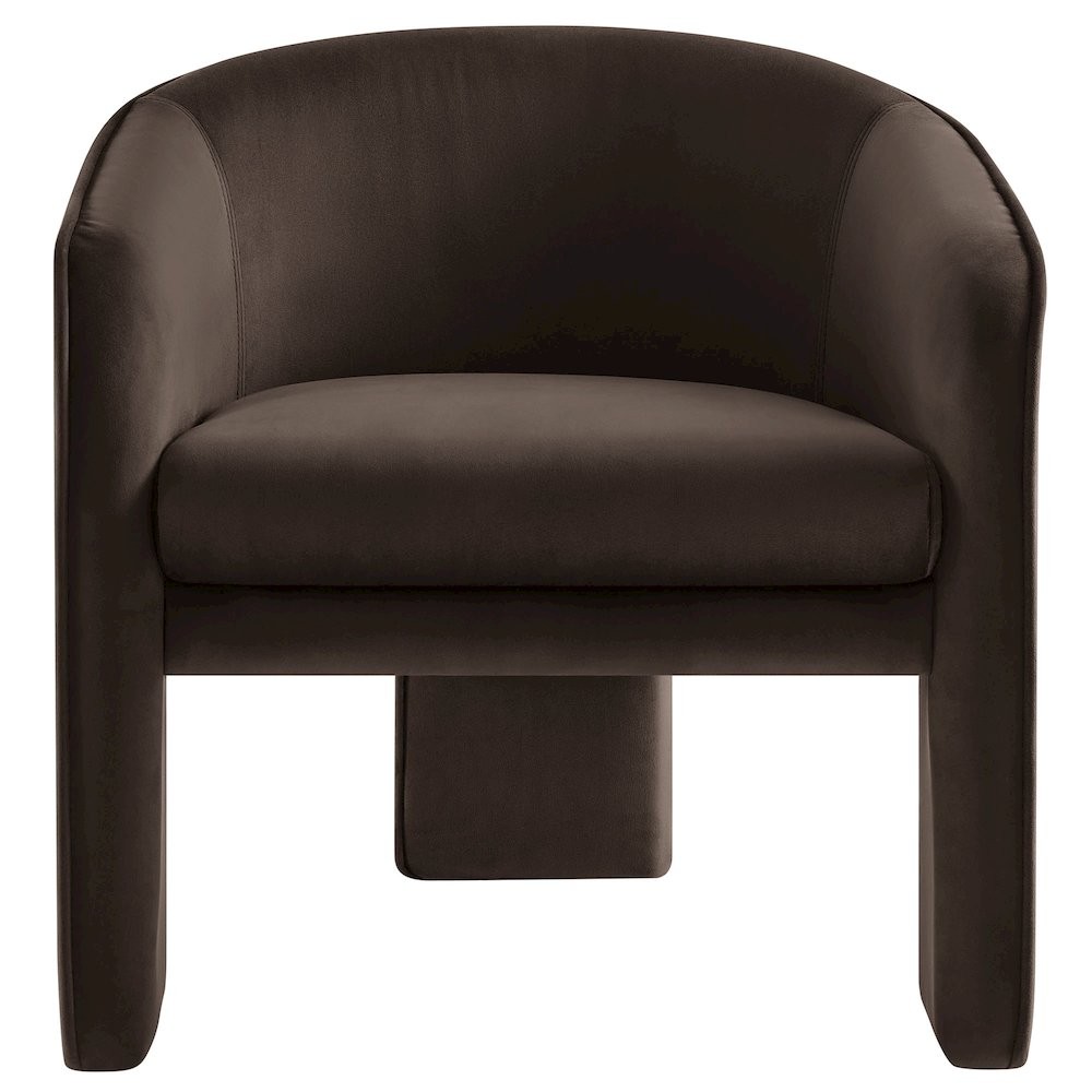 Greer Performance Velvet Upholstered Accent Armchair