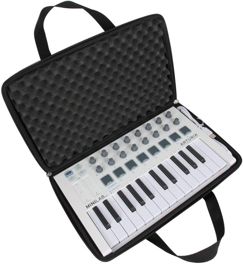 Travel Case for Arturia Minilab Mkii/Arturia Minilab 3 Mini Inverted MIDI Contro