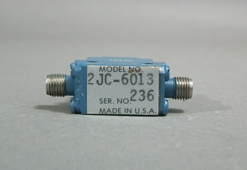 WMI 2JC-6013 Isolator +6.0/+12.0 GHz NSN 5985-01-124-2849 - New