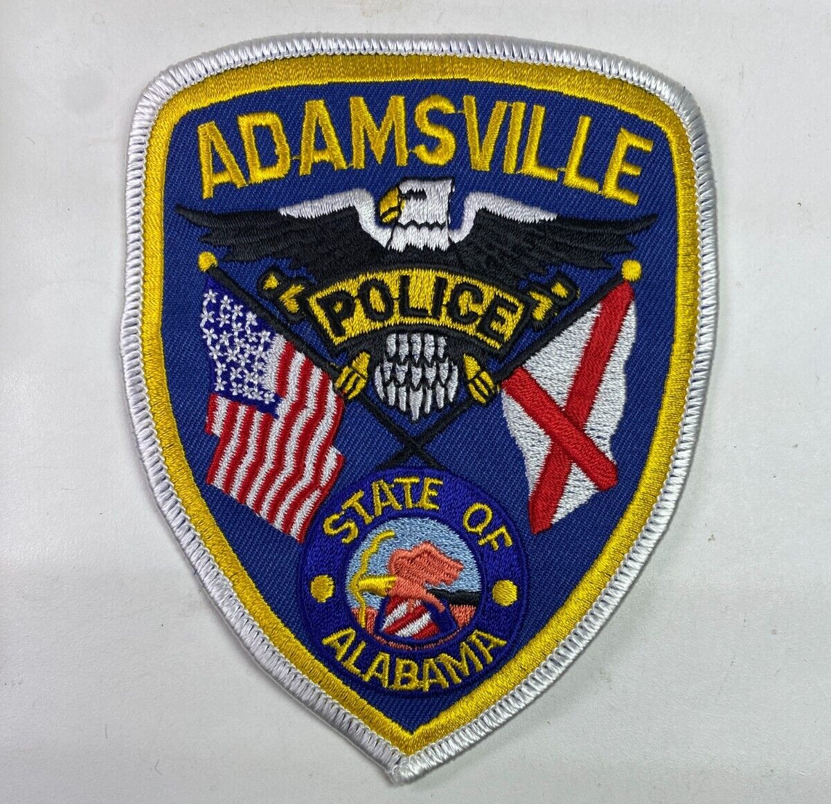 Adamsville Police Alabama AL Patch F9