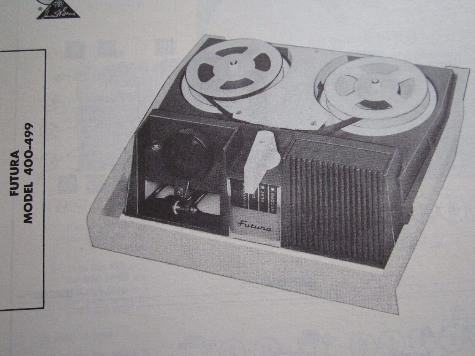 FUTURA 400-499 TAPE RECORDER PHOTOFACT