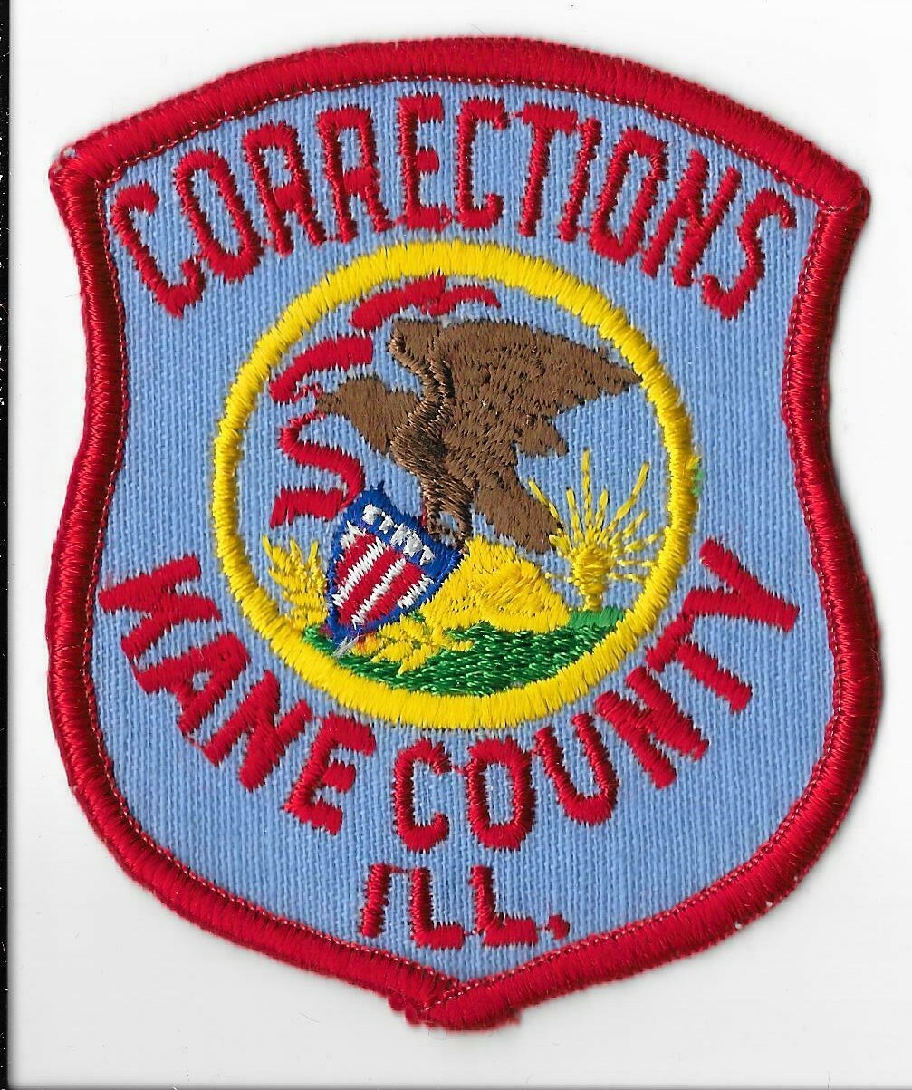 Kane County Corrections, Illinois Shoulder Patch V1
