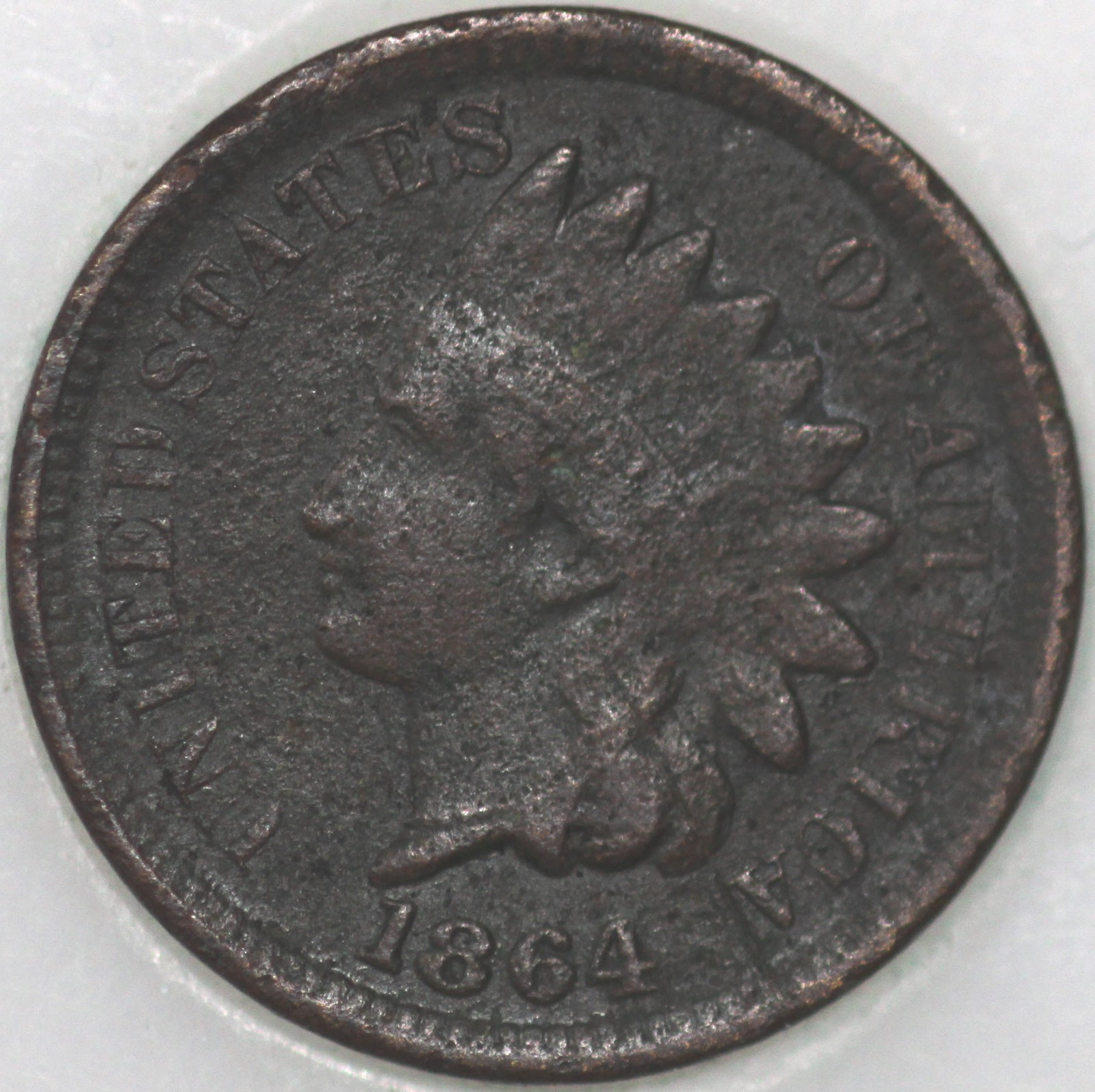 1864-P Indian Cent Bronze Over 100 years old As Shown [SN03]