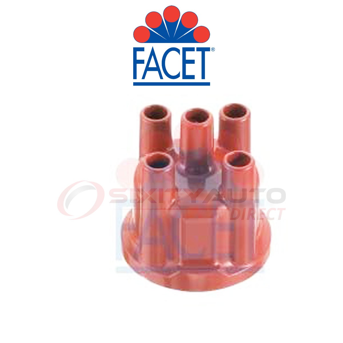 Facet Distributor Cap for 1987-1991 Volkswagen Golf 1.8L L4 - Ignition Spark ox