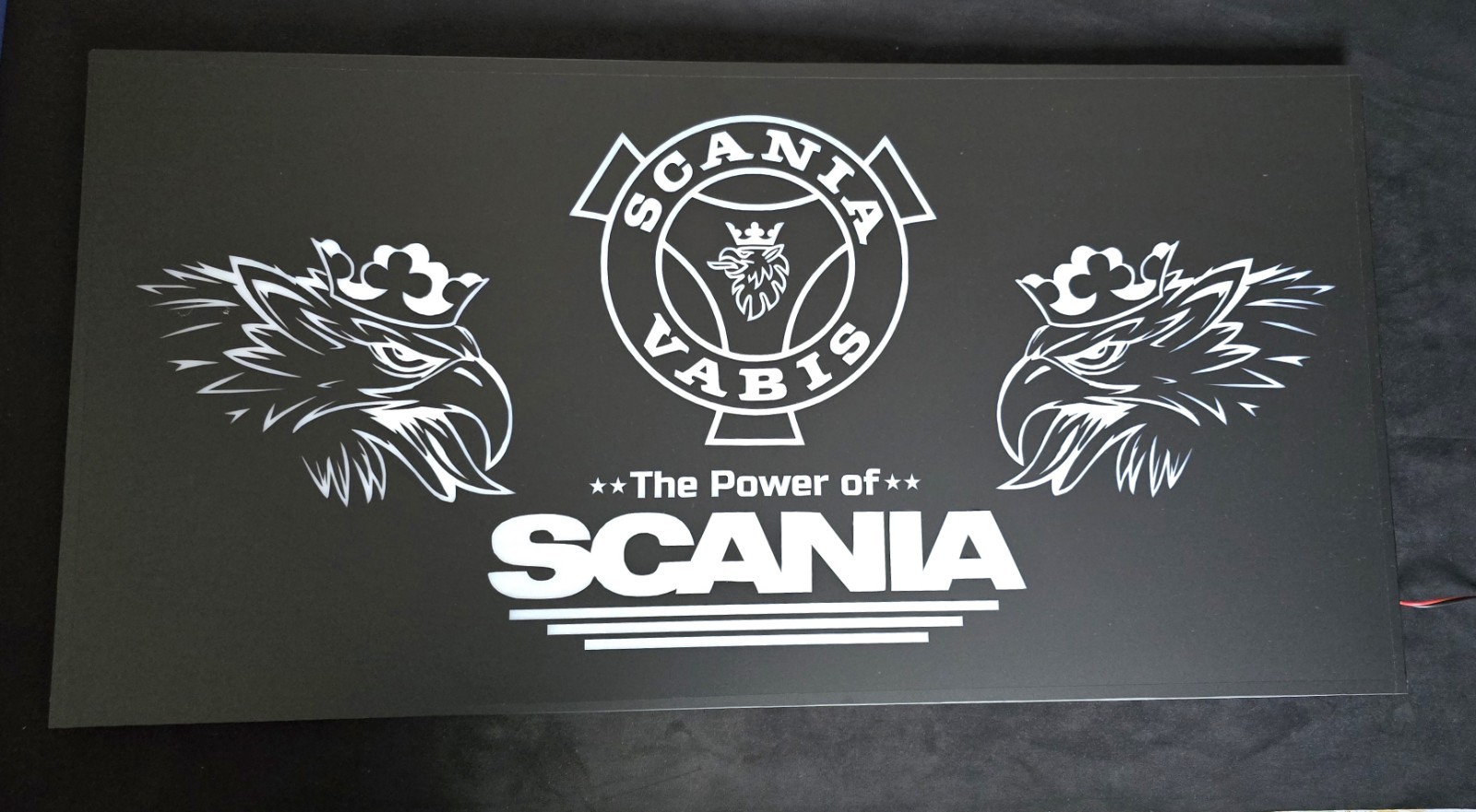 Led board  SCANIA 24V  or 12v truck for the rear wall of the cabin