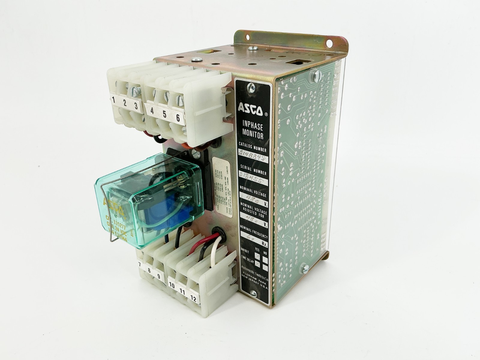 New Asco 2148348 Inphase Monitor Transfer Switch 480V 60Hz - No Box