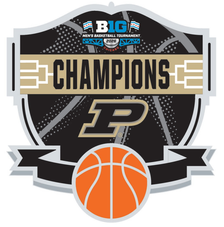 2026 Big Ten Champions Purdue Boilermakers Lapel Pin