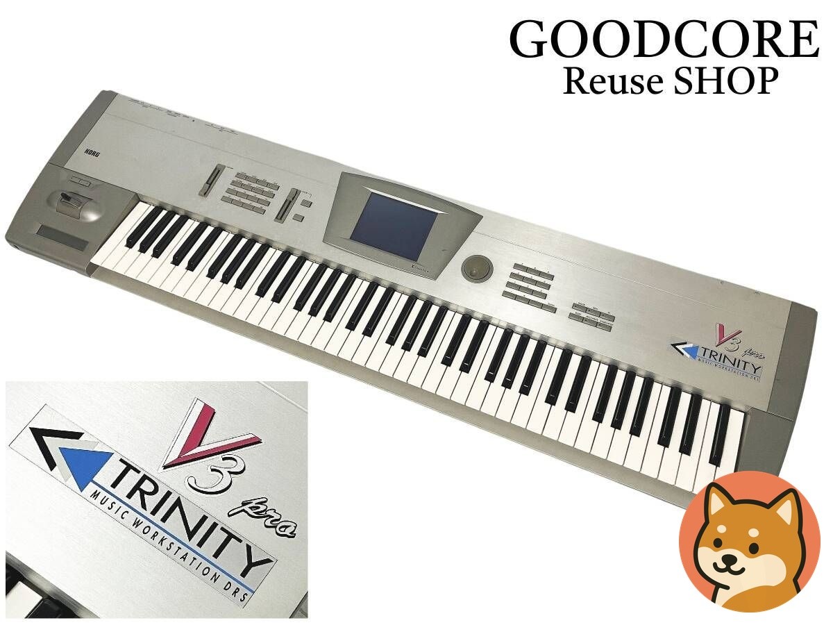 KORG Trinity V3 Pro 76-Key Music Workstation Synthesizer MOSS-TRI Tested Good