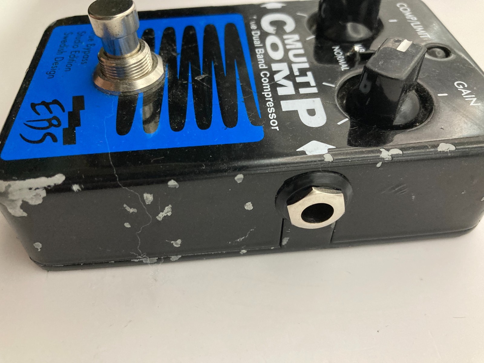 EBS MultiComp Studio Edition Compressor Pedal Tested Working