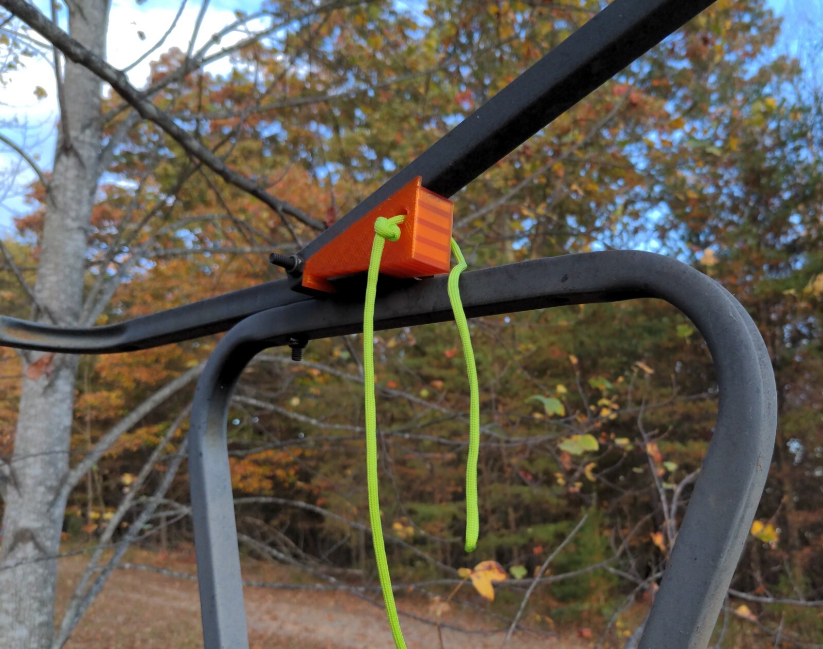 Tree stand shooting rail elevation wedge - Raise the bar! - Made in USA