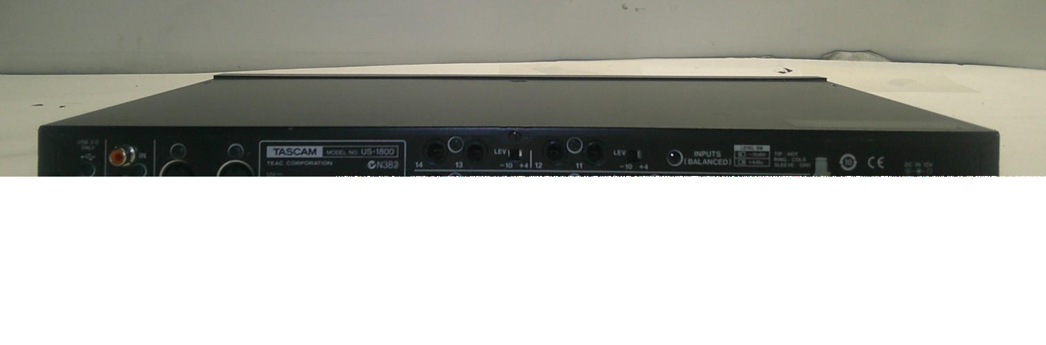 TASCAM US-1800 USB 2.0 Audio/MIDI Interface