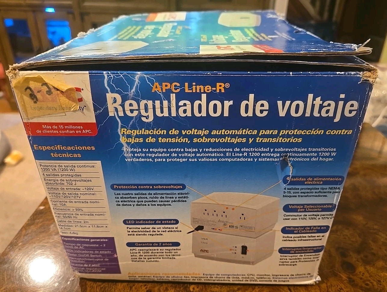 APC Line R 1200 Automatic Voltage Regulator