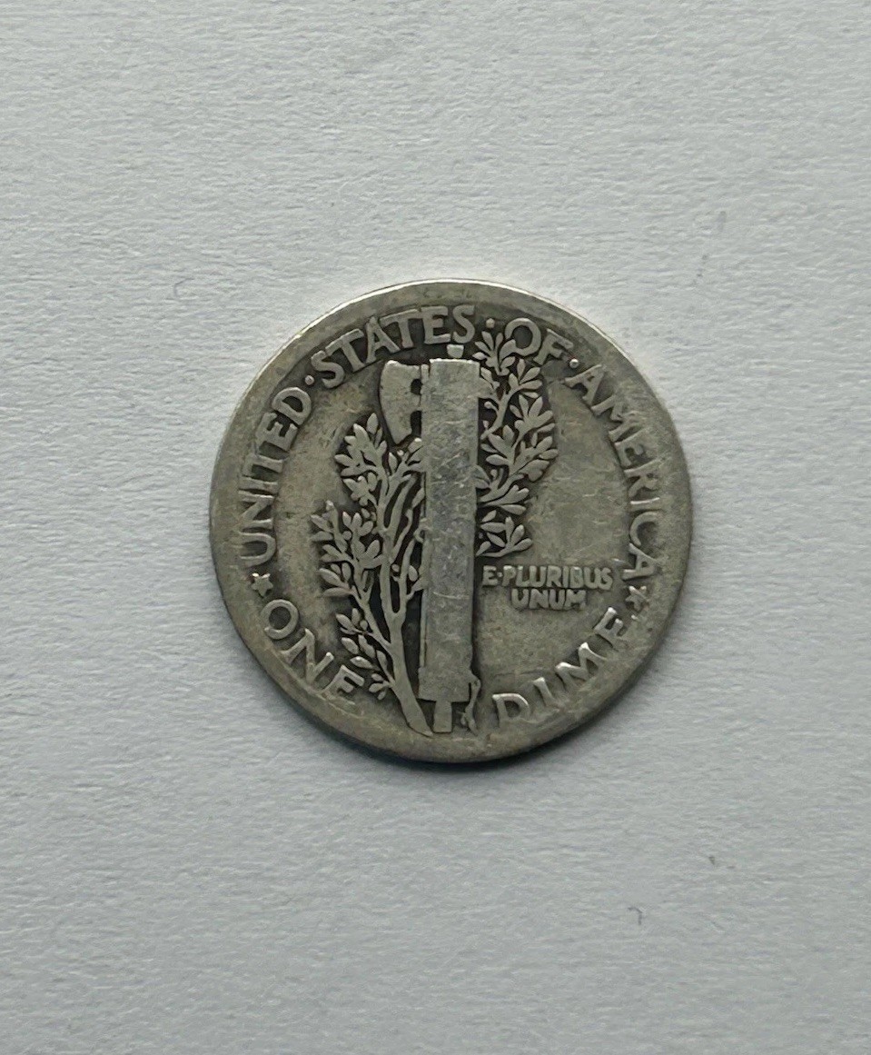 1920 Mercury Dime VG