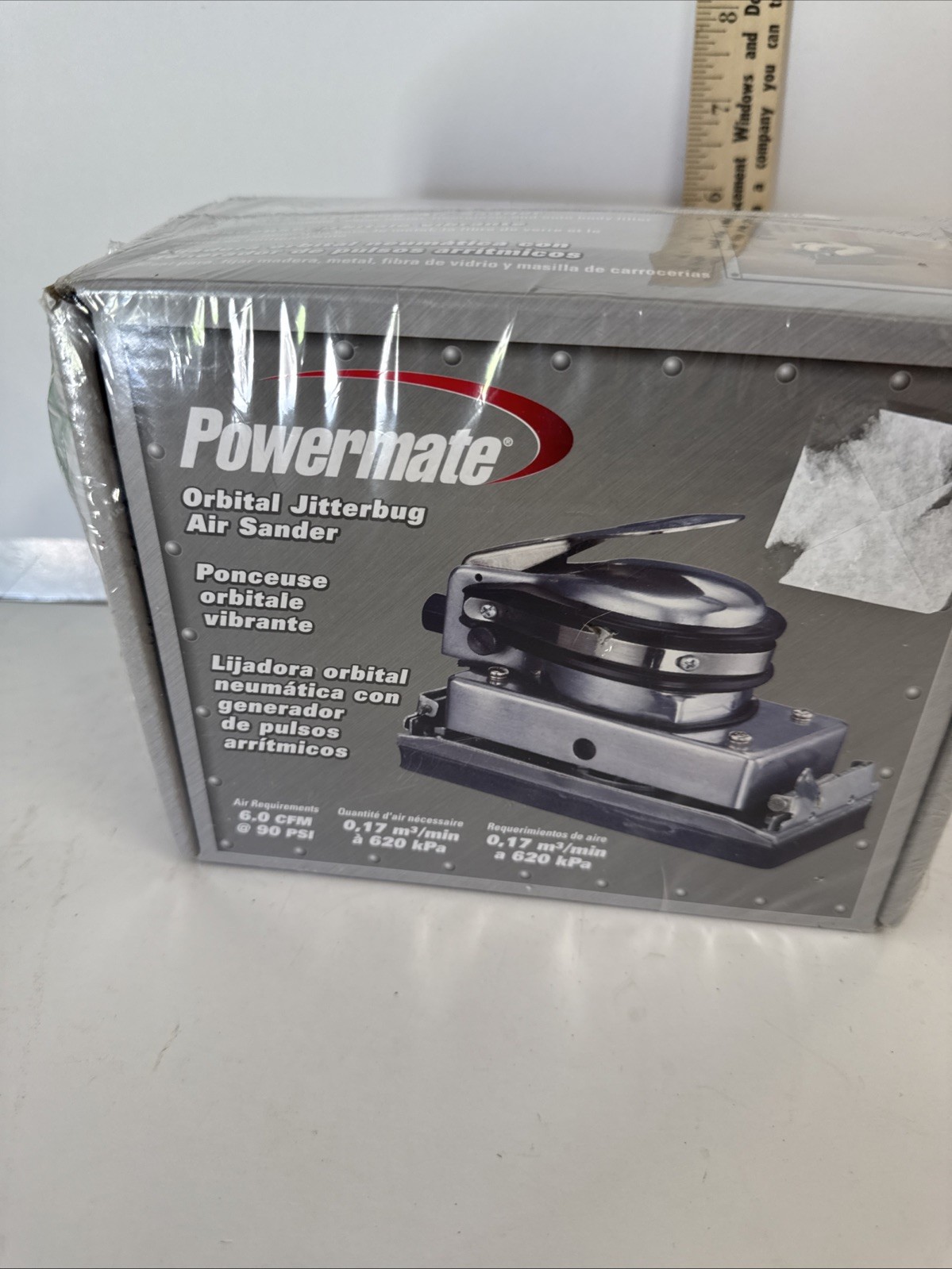 Coleman Powermate Orbital Jitterbug Air Sander - 024-0132CT, Sheet Sanding Tool