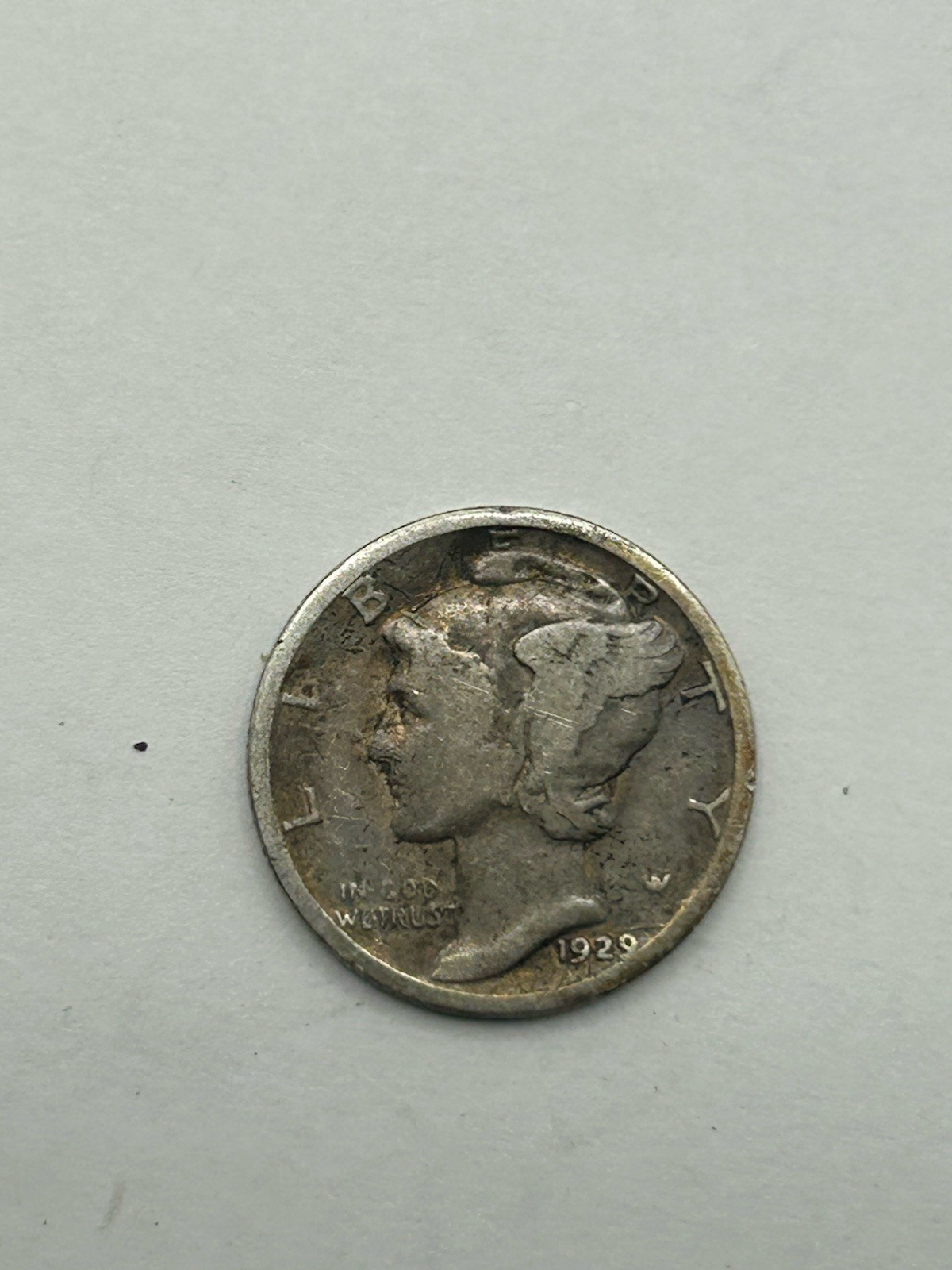 1929 Mercury Dime G+