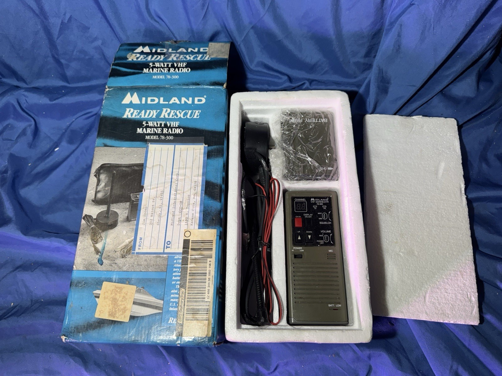 Midland ready rescue 2 way radio 40 Channel 78-300 New In Box