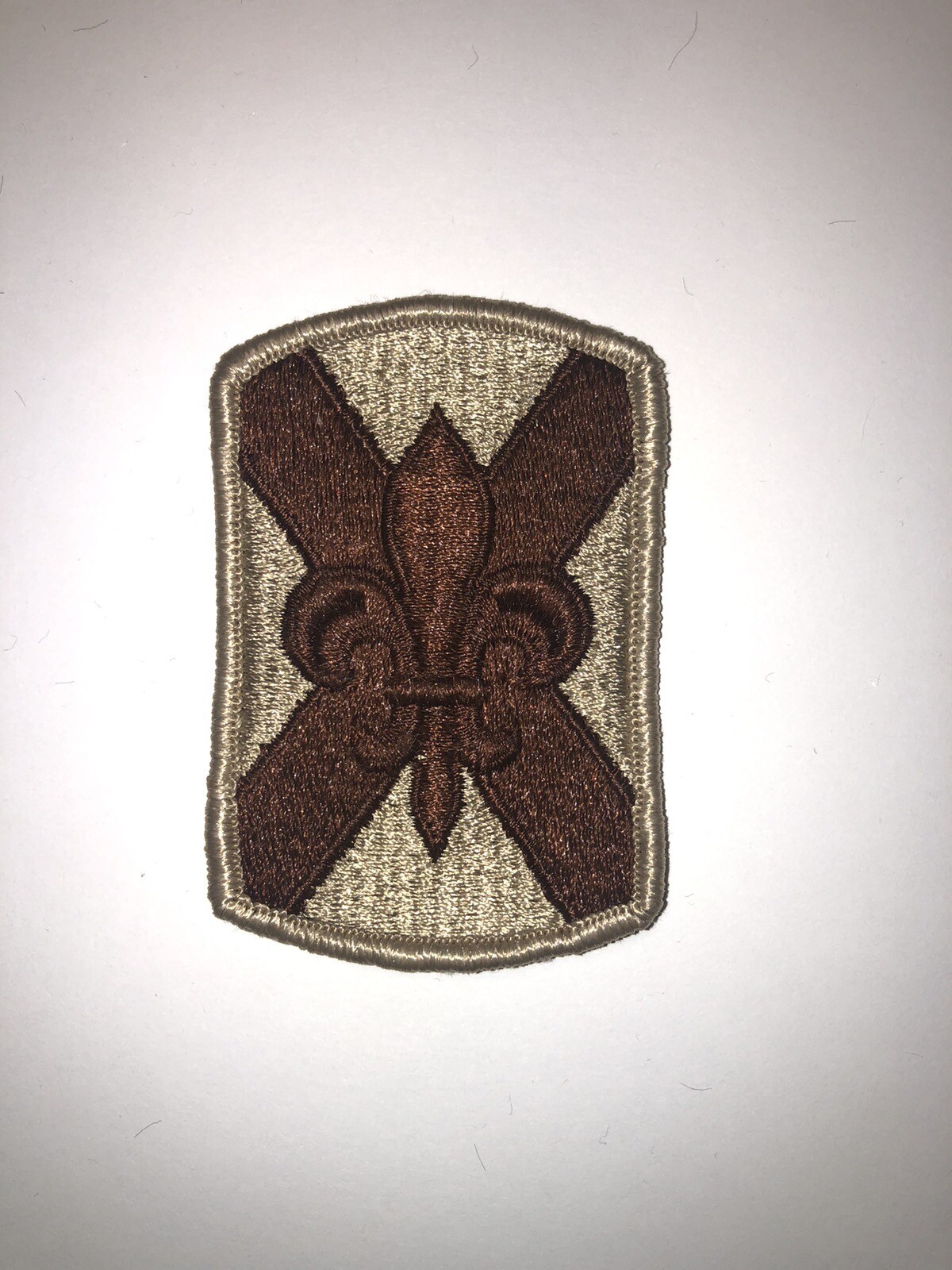 256th Infantry  Brigade Desert Brown U.S. Army Patch