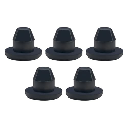 Bottle/Floor Jack Oil Plugs, 8mm Rubber Horizontal Jack Filler Bung Plug 5PCS