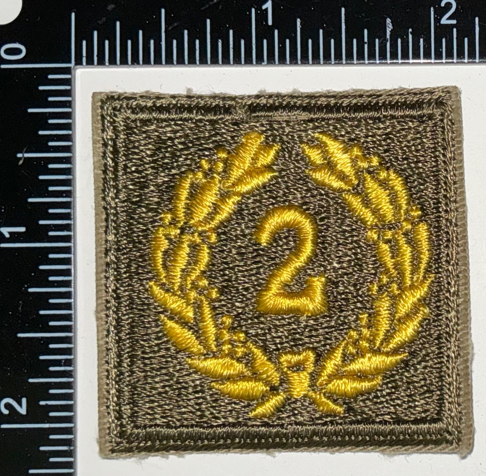 WWII US Army Meritorious Unit Commendation MUC 2nd Award Patch